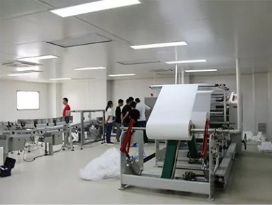 一次性医用口罩生产工艺及净化车间建设